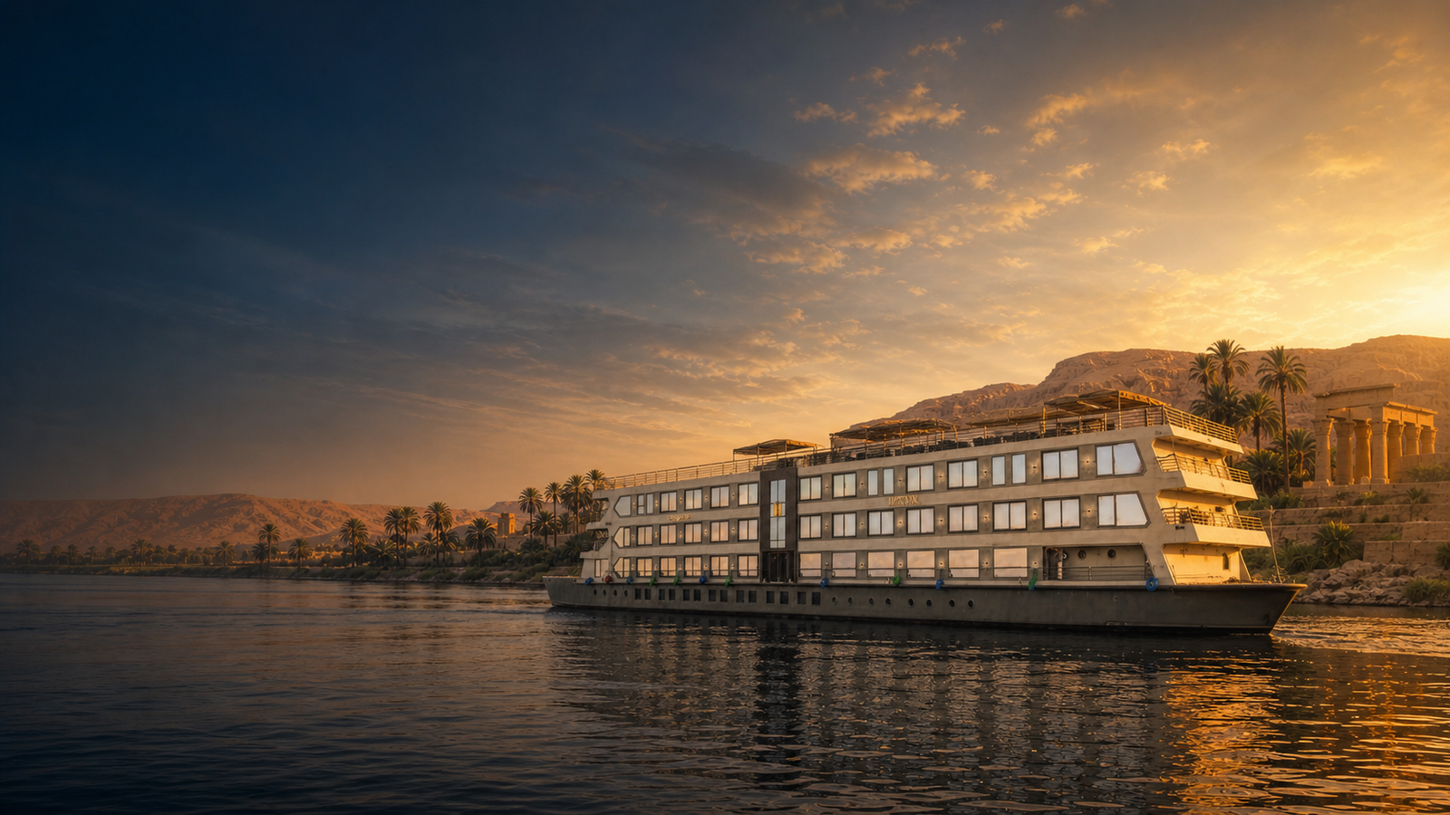 4 Tage Nilkreuzfahrt ab Assuan: M/S Historia