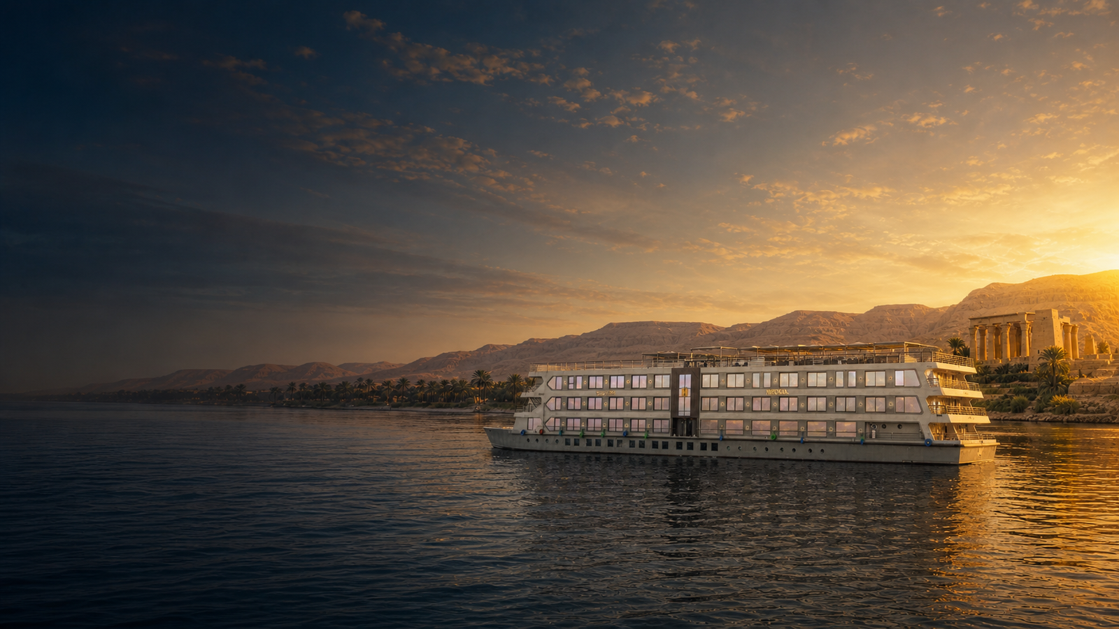 5 Tage Nilkreuzfahrt ab Luxor: M/S Historia