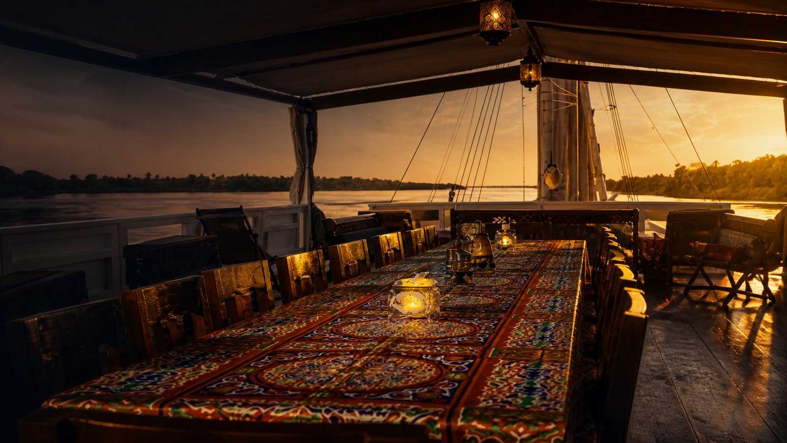 4 Tage Dahabiya-Nilkreuzfahrt ab Assuan: „Nile Sparrow“